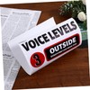 OHPHCALL Elementary Classroom Posters Voice Level Sticker Wall Decor Teacher