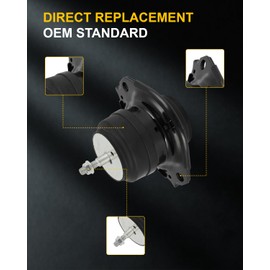 OCPTY 3PC Engine Motor and Trans Mount Set Compatible for Jeep for Grand Cherokee 2011-2019 3.6L 5.7L RWD, for Dodge for Durango 2011-2019 3.6L 5.7L RWD # A5611 A5611 A5488
