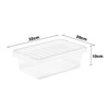 FotoStation Set of 2-4L Litre Small Plastic Storage Boxes with