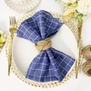 WINGFISH Napkin Rings Set of 50 Farmhouse Woven Napkin Rings