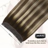 Sindra Wire Hair Extensions Real Human Hair 16Inch 70g Wire