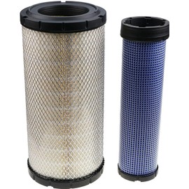 MvpYaoBaiGe Air Filters Set 26510342 26510343 Compatible with Perkins Engine 1004-4 1004-40 1004-40T 1004-42 1004-4T 1004e-4TW 1104A-44T 4.236 4.41 T4.236 850 854E-E34TA