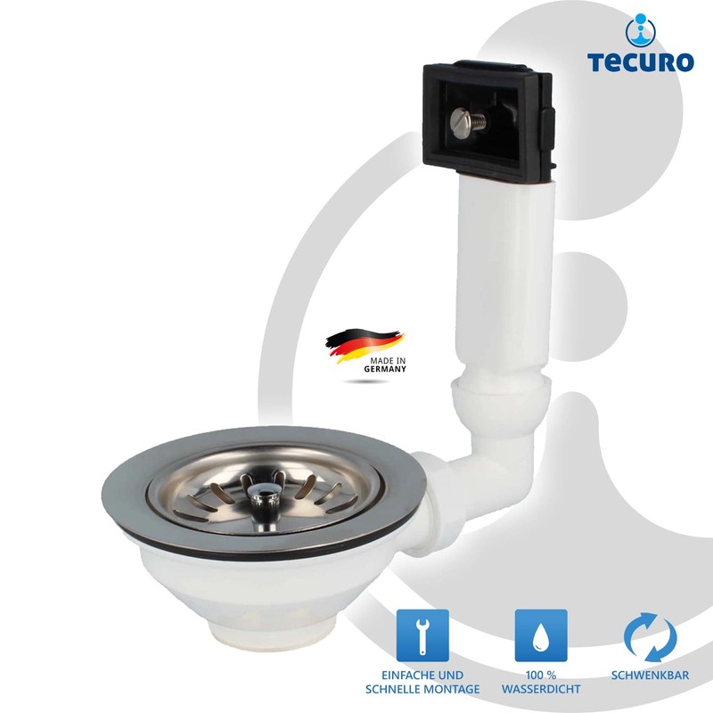 Sink Outlet Strainer Basket Valve 3 1/2 Inch Diameter 114