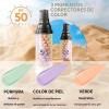 Prebase De Maquillaje 3 En 1, Spf 50 Pa++, Protector