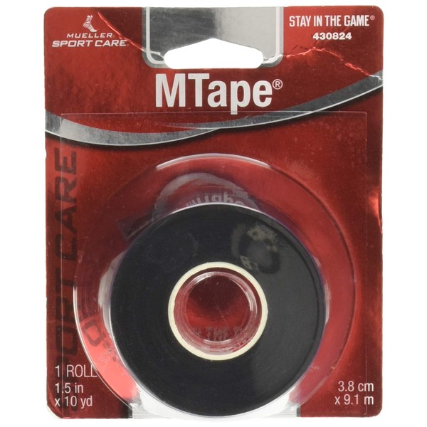 Mueller M-Tape Athletic Sports Tape Black