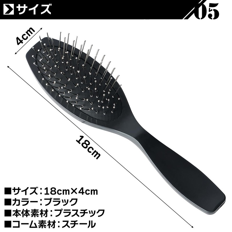 MilicaBooks Anti-Static Wig, Hair Brush, Comb, Cleaning