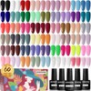JODSONE 60 PCS Gel Nail Polish Set with 5 Bottles
