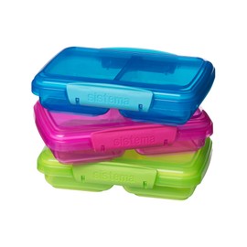 Sistema KLIP IT Split Frischhaltedosen, 350 ml, 3 Stück