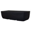 RTS Home Accents 36" Elevated Planter, Body Only, Black