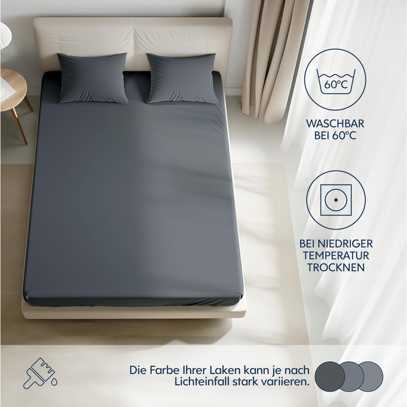 Dreamzie Premium fitted sheet 70 x 200 cm, fitted sheet