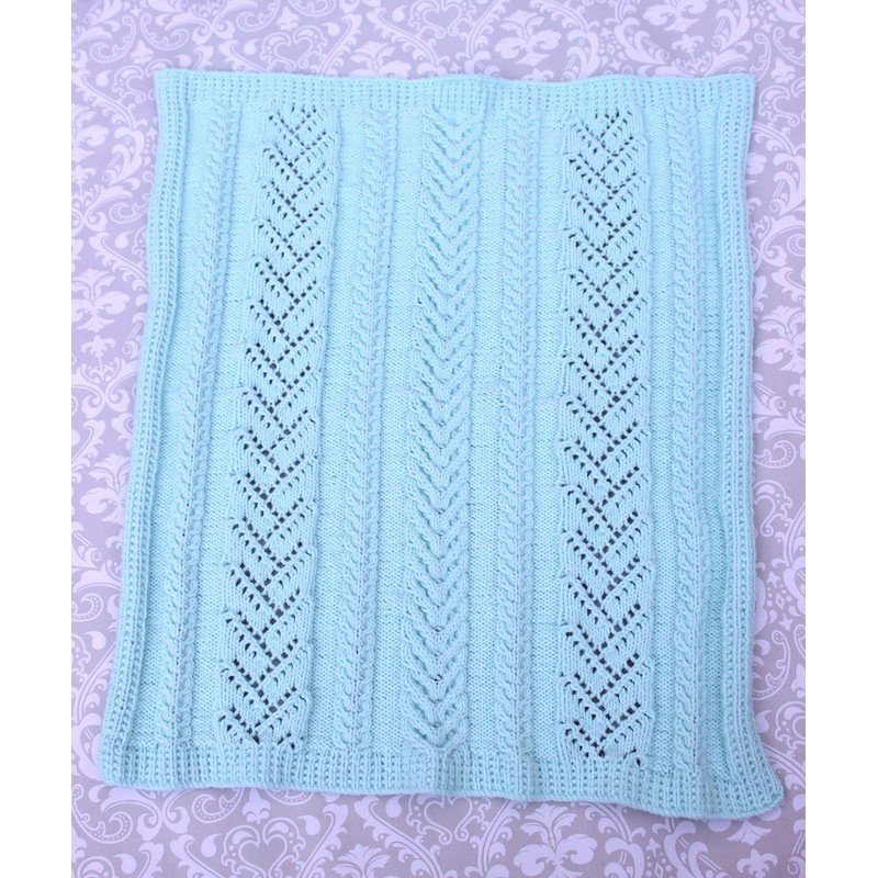 Knitting Pattern for Babies Blanket, Baby Afghan Knitting Pattern, Car