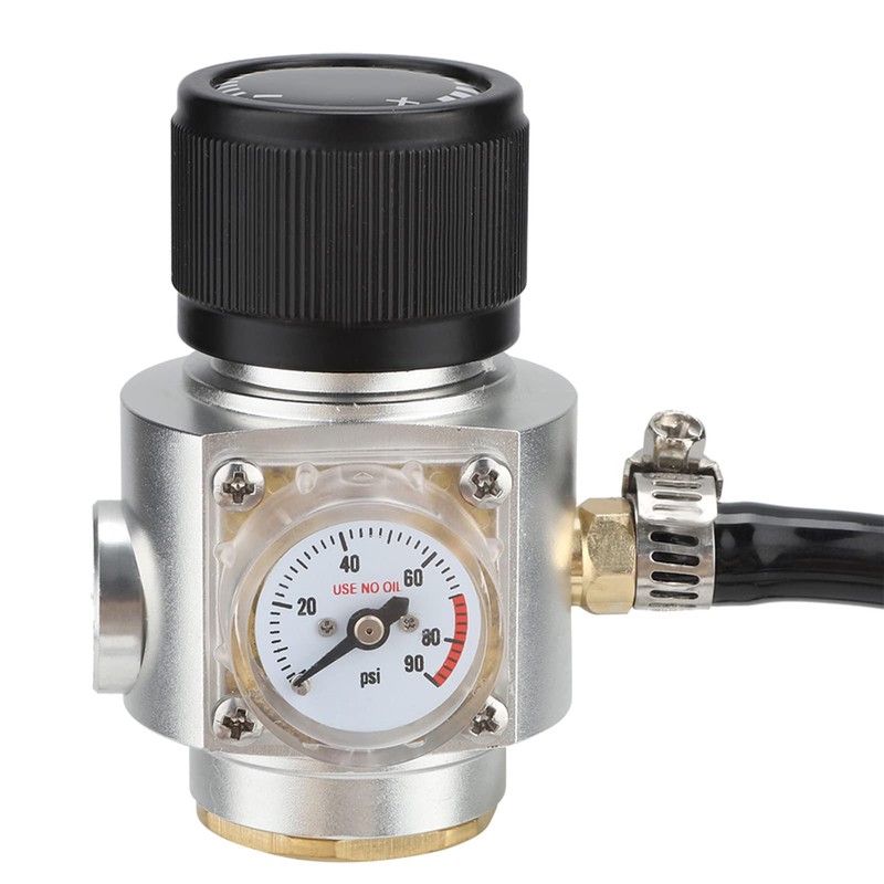 FOLOSAFENAR Gas Regulator Cable, Mini Durability Stable CO2 Regulator Gas