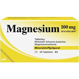 MAGNESIUM 100 mg Jenapharm Tabletten 20 St