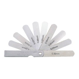 TRUSCO(トラスコ) スキマゲージ12.7幅長さ150範囲0.04~3.00 T150MT