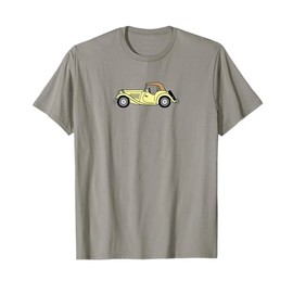 MGTD MG TD English Cream Classic Automobile T-shirt T-Shirt