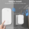 Self Powered Wireless Doorbell Waterproof Smart Doorbell Without Battery 150M