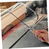 TEHAUX 1 Set Coping Saw Wooden Handle Tool Portable Hand