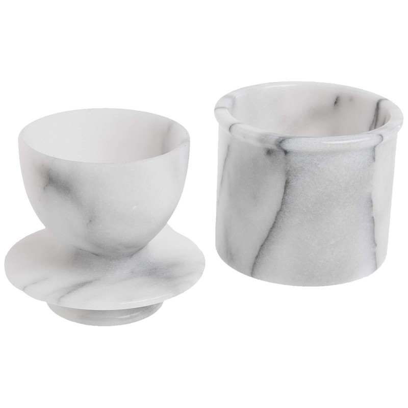 Norpro Marble Butter Keeper,Off-White