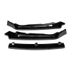 Unbranded Front Bumper Lip Spoiler Body Kit Protector Gloss Black