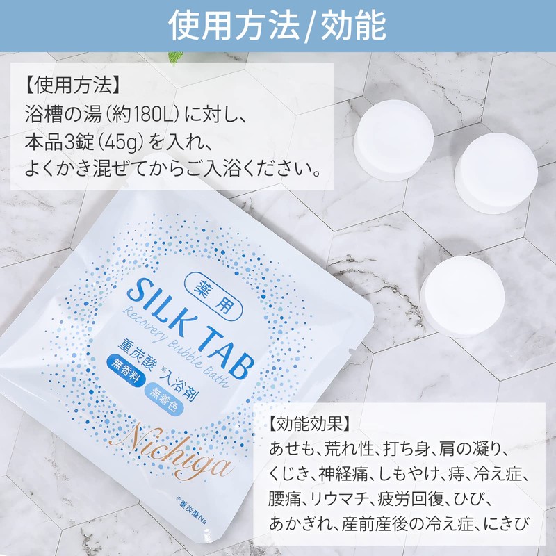 Nichiga Epsom Salt Bath Cosmetics, Japanese Ingredients