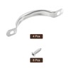 sourcing map Stainless Steel Door Pull Handles, 4Pcs 78mm/3.07" Long