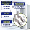 Pack of 2 Fridge Hinges Top and Bottom for Door