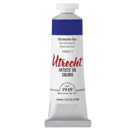 Utrecht Artists' Oil Paint - Ultramarine Blue, 37 ml tube