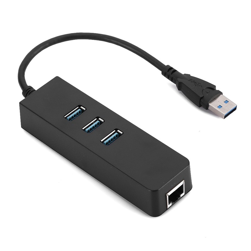 DM HE27 RTL8153 USB 3.0 Ethernet Converter Adapter with 3