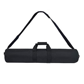 TaktZeit Tripod Carrying Case Fits Tripod with Head up to 35.4" Zippered Carrying Case with Shoulder Strap and Carry Handle for Light Stands, Boom Stand and Tripod and Monopod