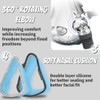 Universal CPAP MASK Full Face Set Include Headgear, Elbows, Frame-