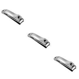Baluue 3pcs Nail Clippers for Thick Nails Cuticle Clippers Straight Blade Manicure Tool