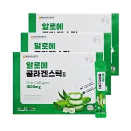 Aloe Collagen Stick 26 Packs, 3 Boxes, The Zone Health / 알로에 콜라겐 스틱 26포 3박스 더존건강