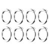 20pcs Spring Ring Clasps Innovative DIY Hand Crafted Copper Spring