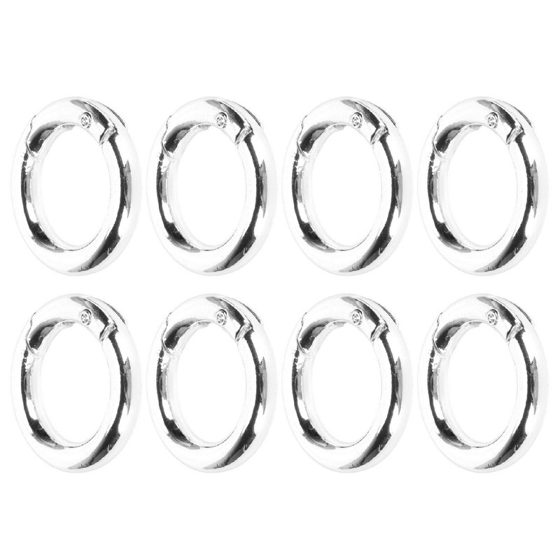 20pcs Spring Ring Clasps Innovative DIY Hand Crafted Copper Spring