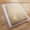 Pack of 2 Wallet Inserts Clear Plastic Vinyl Picture and