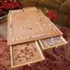 Bits and Pieces Jigsaw Puzzle Board with Drawers, Puzzle Board