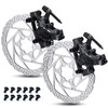 TOBWOLF 1 Pair Mechanical Disc Brake Kit, MTB Front &