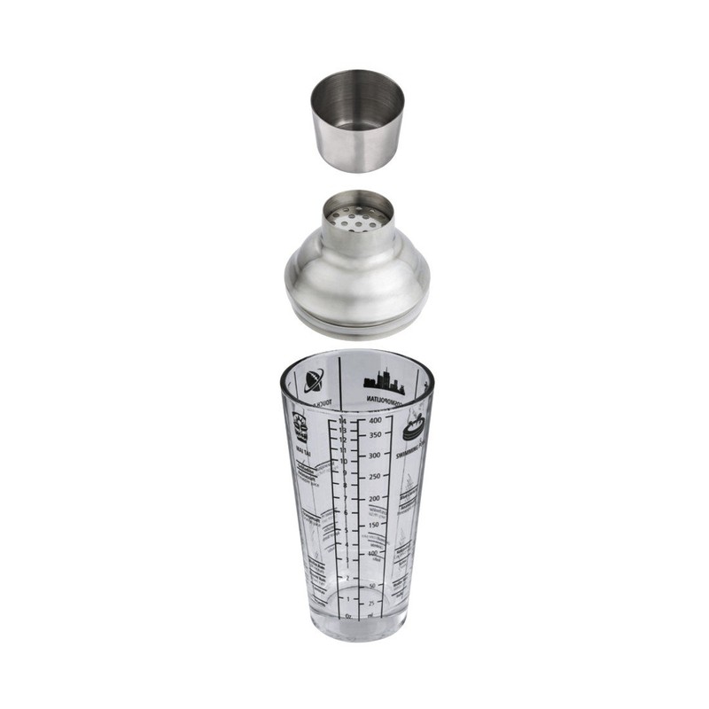 Cocktail-Shaker aus Glas, 400 ml