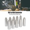 RCA to XLR Adapter Female to Male Noise Reduction Metal