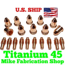 plasma xtreme 20-PC Kit for Harbor Freight Titanium Plasma 45 Plasma Cutter 56255 59182 56811