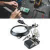 Magnifying Glass LED Magnifying Desk Lamp with Auxiliary Clips for