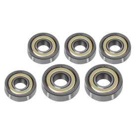 HQPARRTS Saw Bearings Set of 6 Fits for Grizzly G0555 Band Saw - Bandsaw Guide Bearings - Replacement Bearing