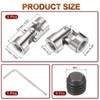 QUARKZMAN 3 Pieces 5 mm to 6 mm ID Steering