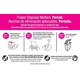 Proper Disposal Sign