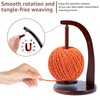 Wooden Yarn Spinner, Yarn Holder Sewing Spindle Thread Holder Stable