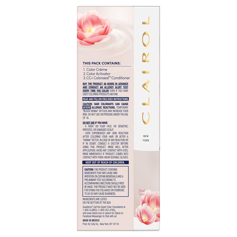 Clairol Nice'n Easy Permanent Hair Dye, 8G Medium Golden Blonde