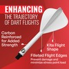 Shot! Darts Flight Deck One Piece Dart Flight and Shaft