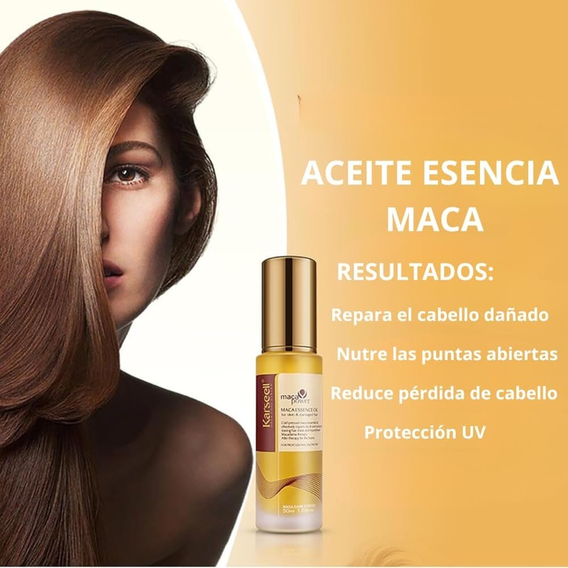 Karseell MACA CARE SYSTEM - 2 Pack Moroccan Argan Oil