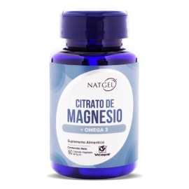 Citrato Magnesio Omega Cápsulas Vcaps Natgel