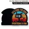 Its Fine Im Fine Everything is Fine Cat Morale Patch